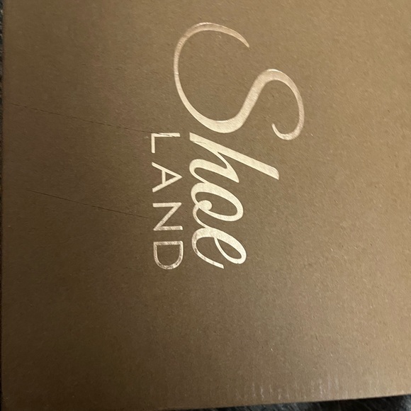 Silver shiny heels with platform - Picture 4 of 7